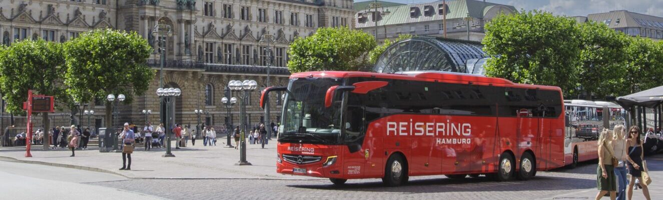 Reisering Hamburg, Juli 2025, Busse mit Sehenswürdigkeiten in Hamburg