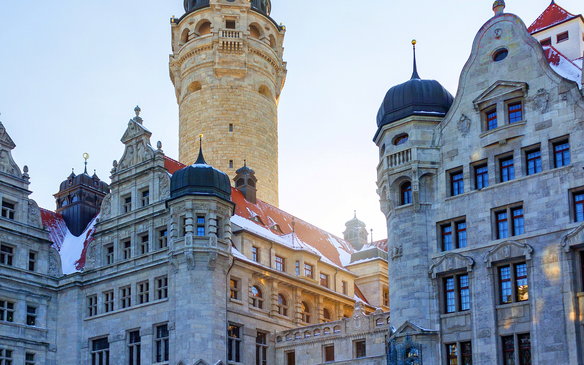 Neues Rathaus in Leipzig