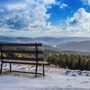Blick über das Vogtland nahe Klingenthal