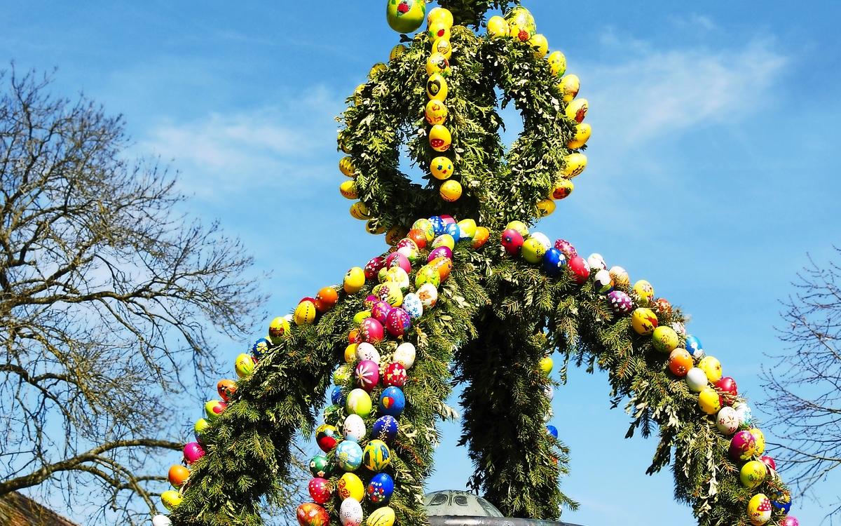 Osterbrunnen Brauchtum