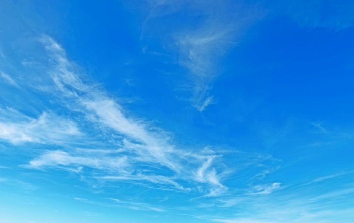 Gelbes Gebäude mit grüner Kuppel in einem Garten bei blauem Himmel.