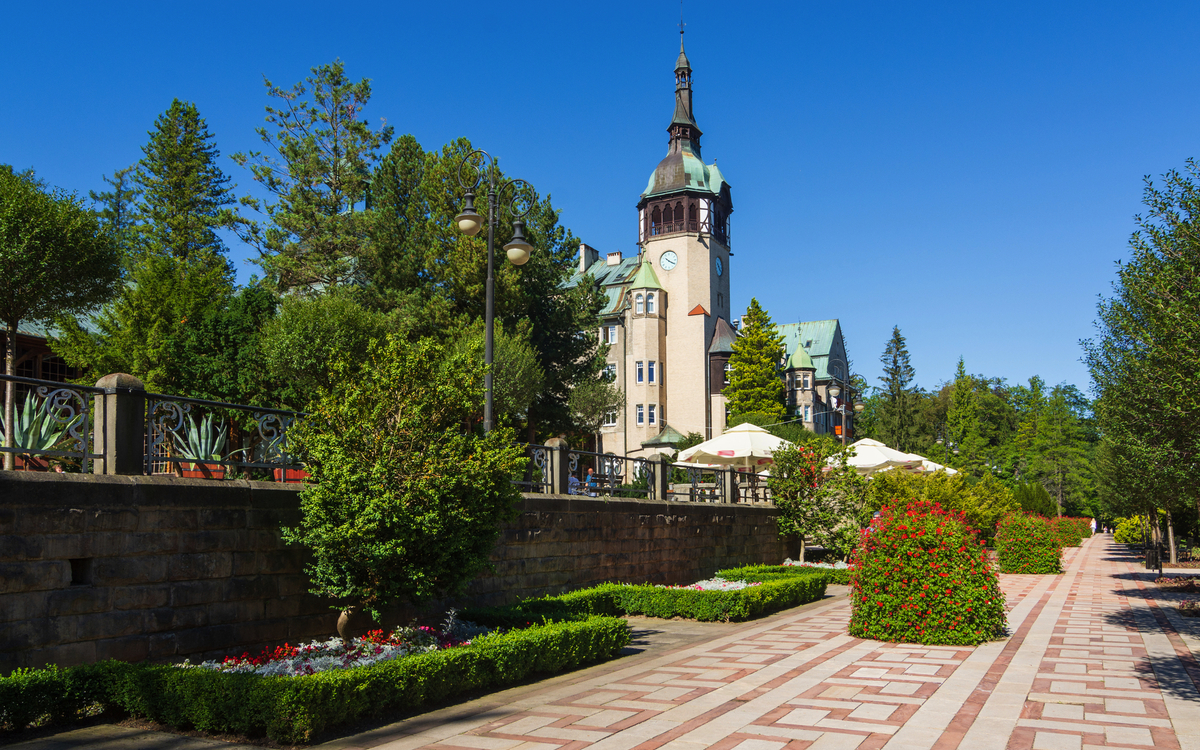 Kurort Swieradow Zdroj / Bad Flinsberg im Isergebirge