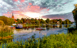 Blick auf Werder an der Havel