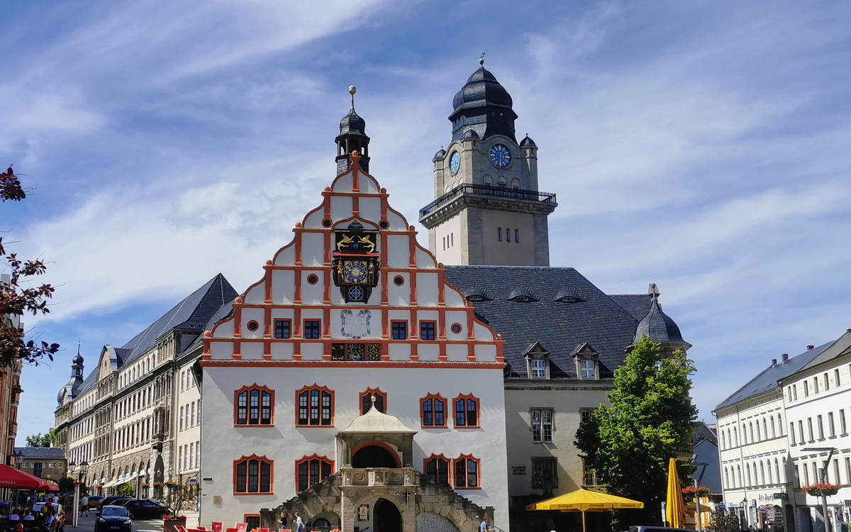 Historisches Rathaus in Plauen