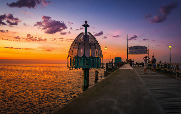 Vineta-Brücke im Ostseebad Zinnowitz