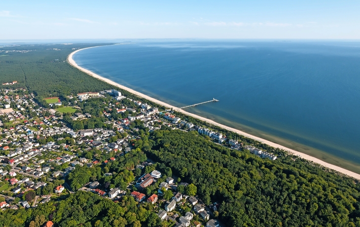Luftaufnahme Usedom Zinnowitz