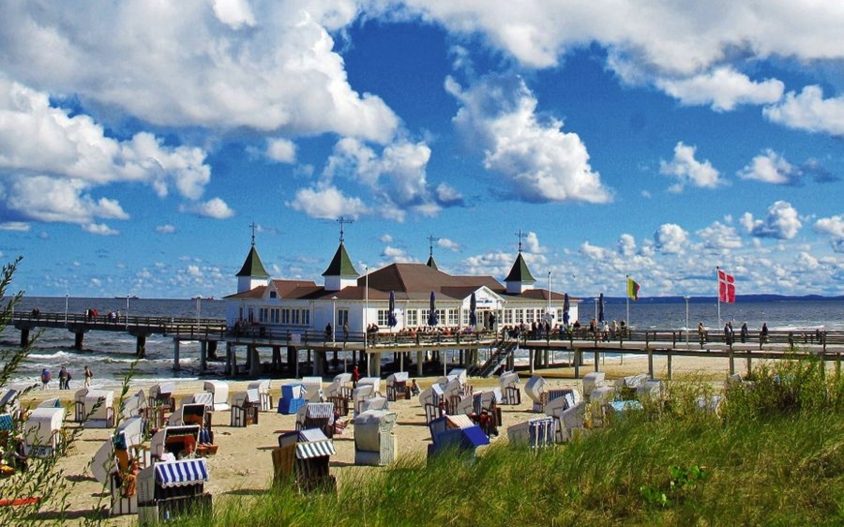 Seebrücke Usedom Ahlbeck