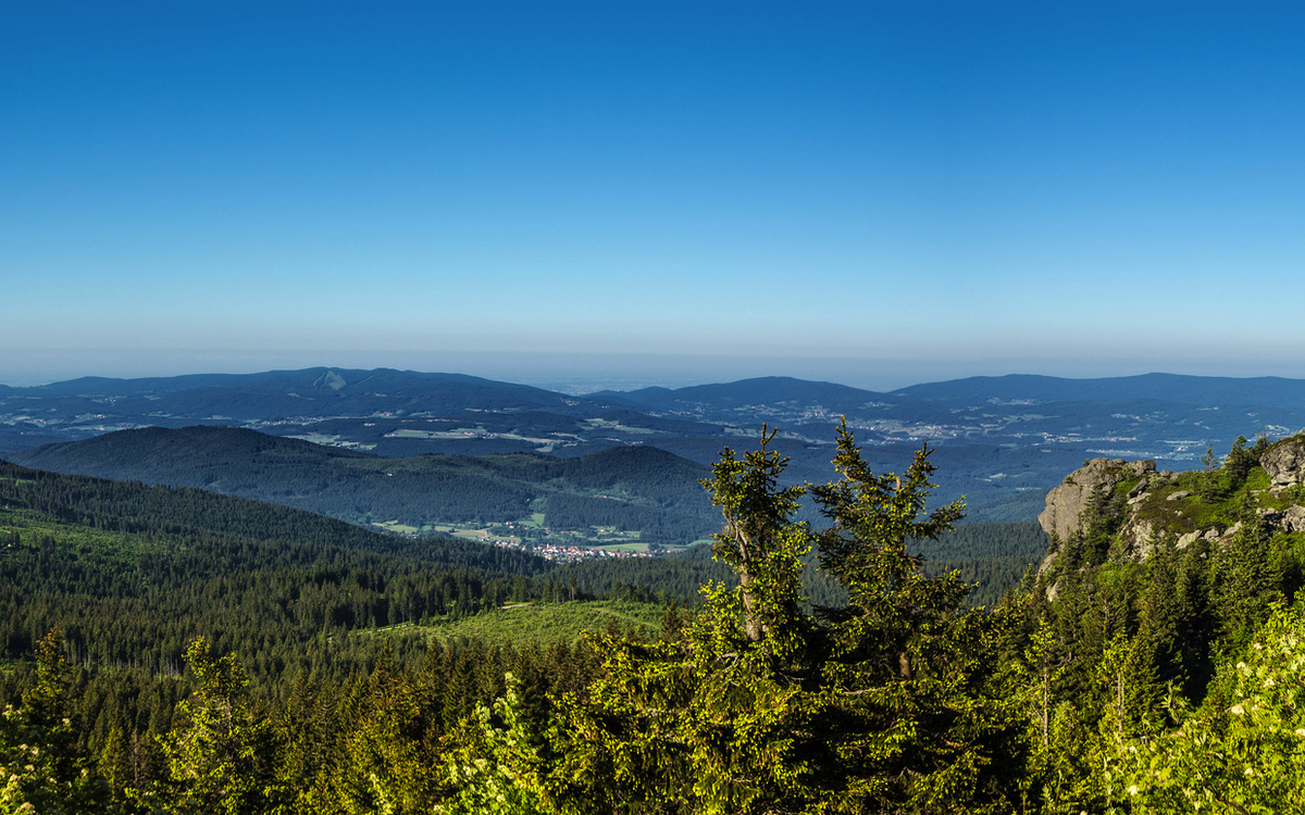 Blick vom Grossen Arber