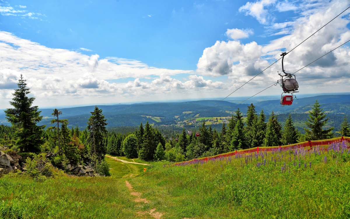 Seilbahn am Ochsenkopf