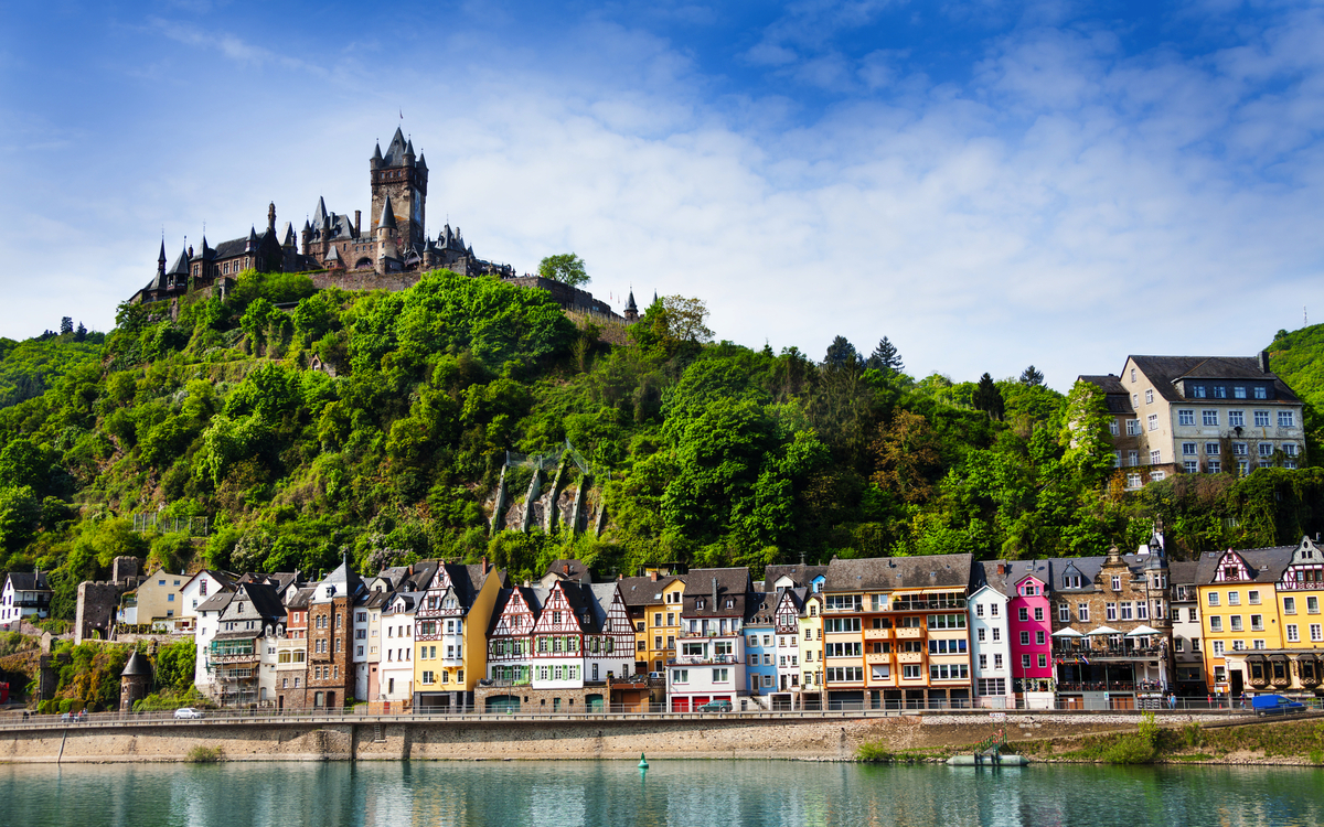 Reichsburg Cochem an der Mosel, Deutschland
