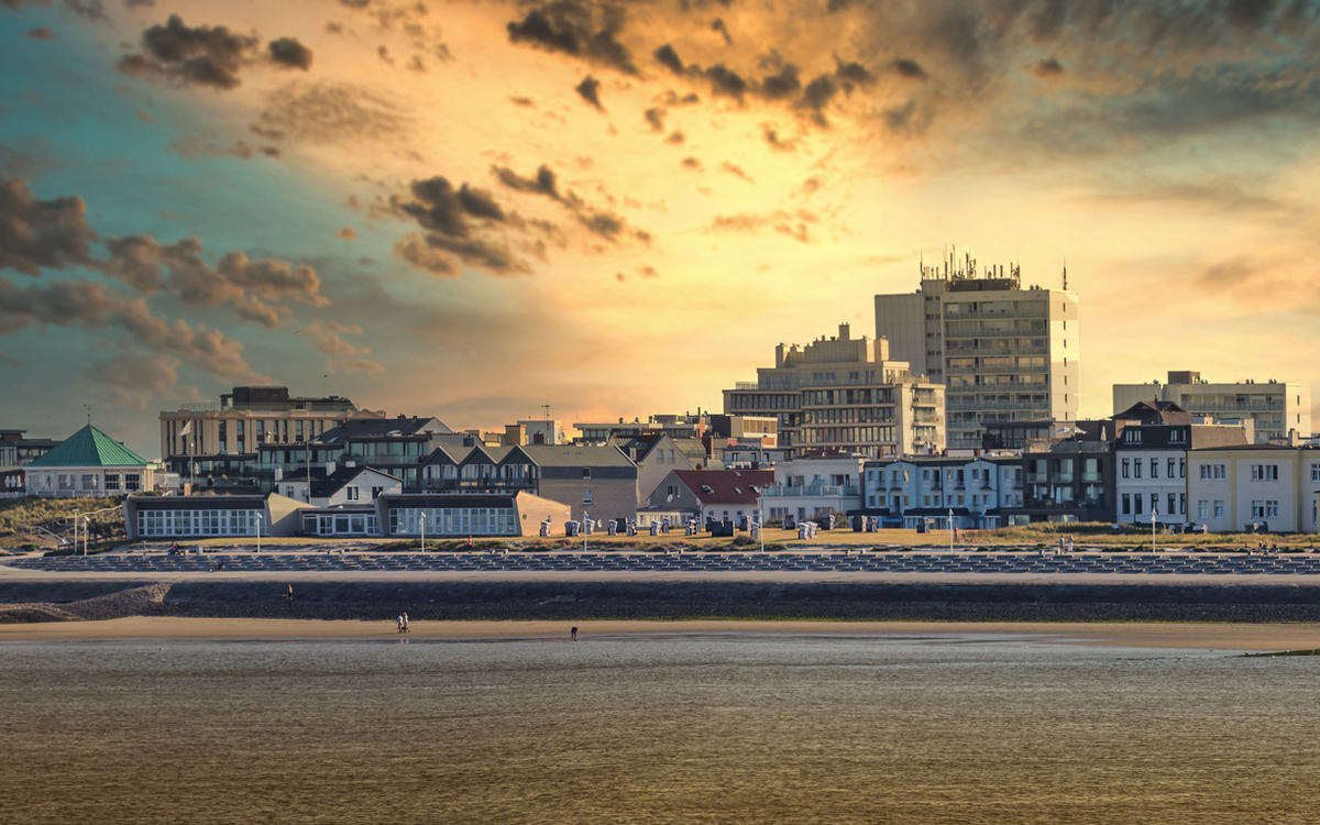 Ankunft auf Norderney mit der Fähre