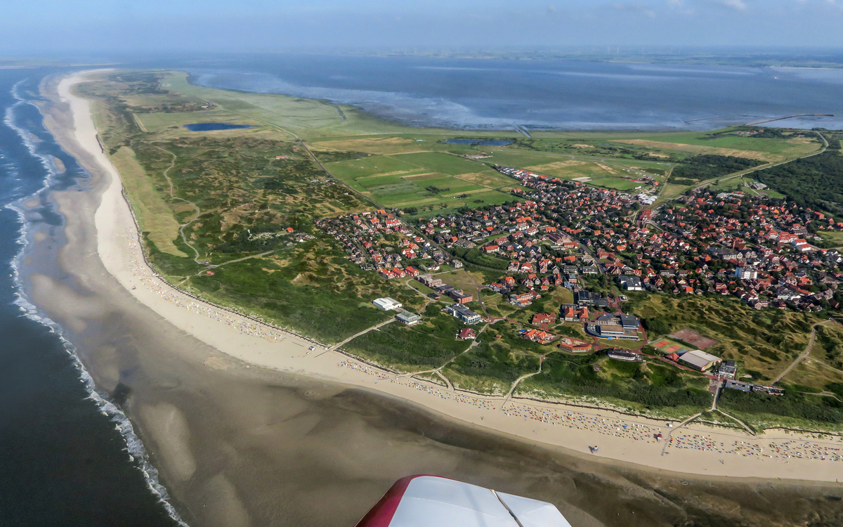 die nordfriesische Insel Langeoog
