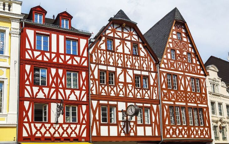 Fachwerkhäuser in Trier