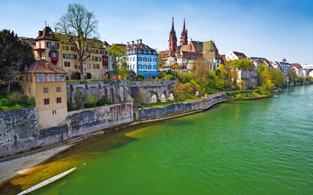 Basel in der Schweiz