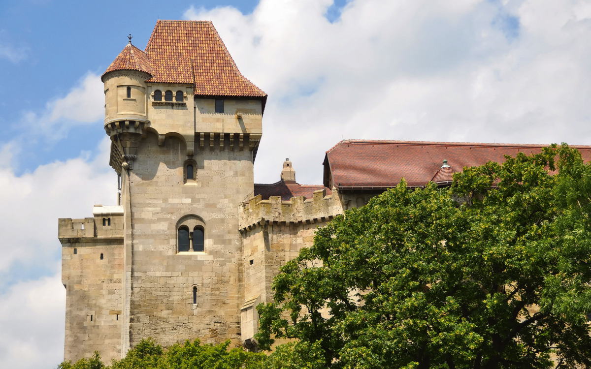 Burg in Mayerling, Österreich