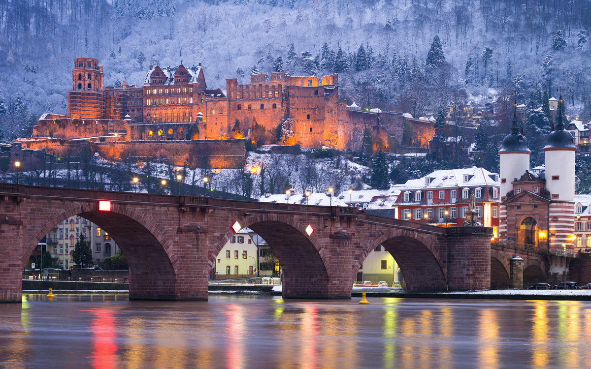 Heidelberg im Winter