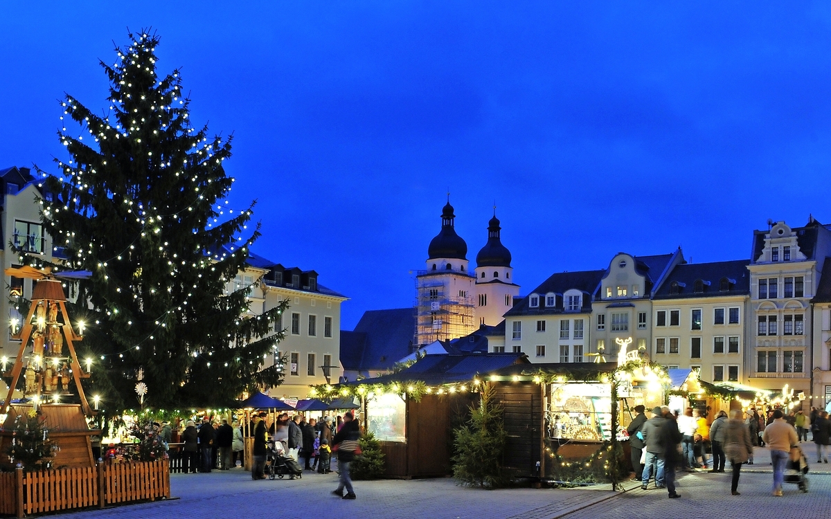 Weihnachtmarkt Plauen