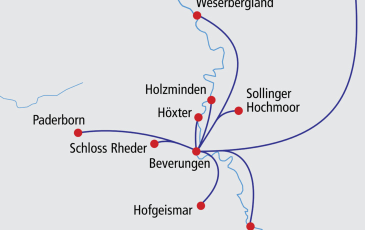 Route - Ausflugsprogramm 