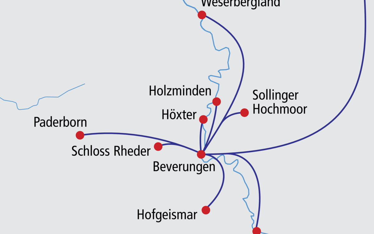 Route - Ausflugsprogramm 