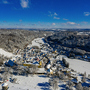 Luftbild von Möhren im Naturpark Altmühltal