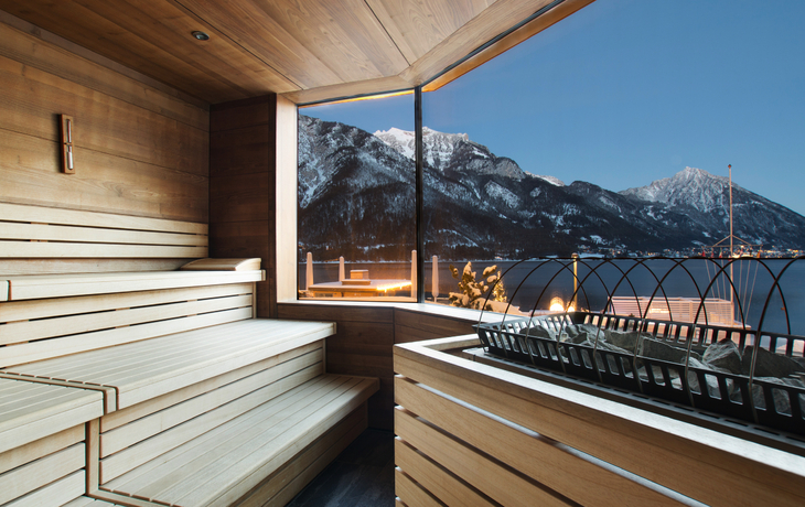 Sauna im Hotel Post am See, Pertisau