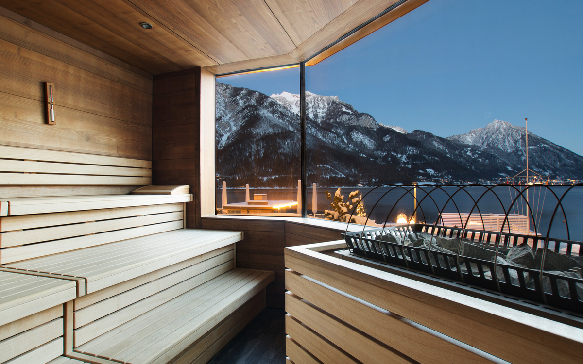 Sauna im Hotel Post am See, Pertisau