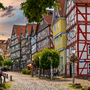 Altstadt von Bad Wildungen in Hessen