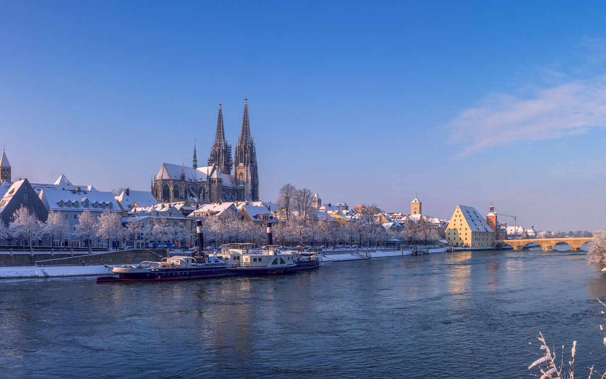 winterliches Regensburg