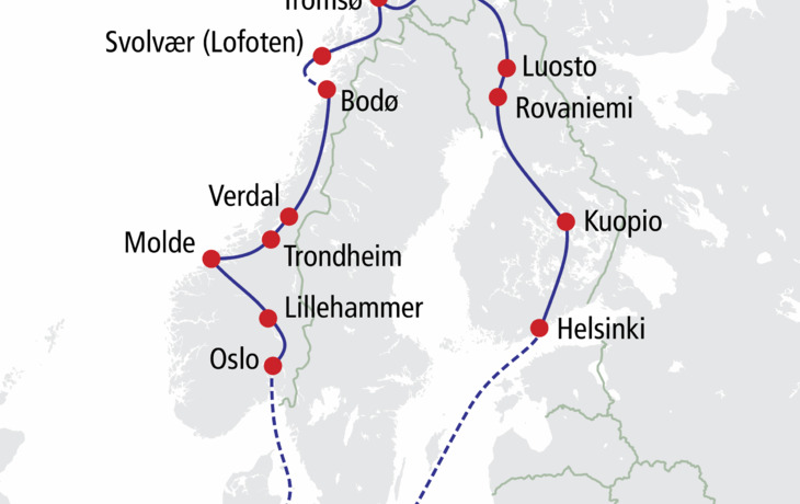 Routenkarte
