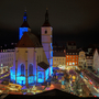 Weihnachtsmarkt in Regensburg, Deutschland