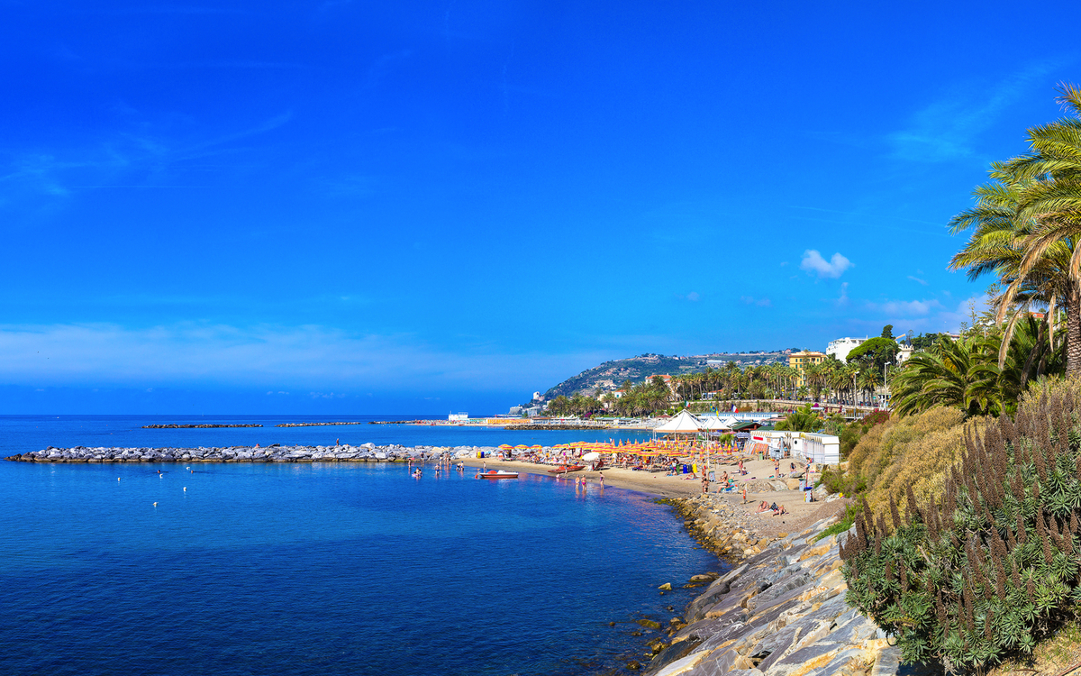 Küste von San Remo