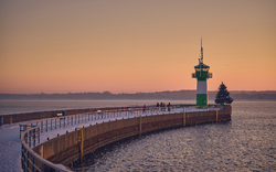Molenfeuer Travemünde an der Ostsee