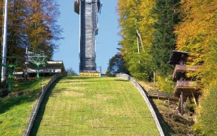 Heini-Klopfer-Skiflugschanze in Oberstdorf