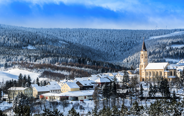 Oberwiesenthal im Erzgebirge