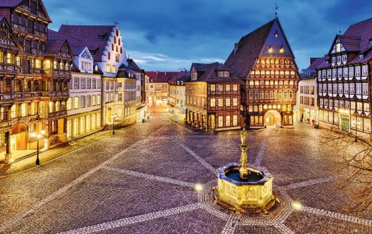 historische Altstadt von Hildesheim.