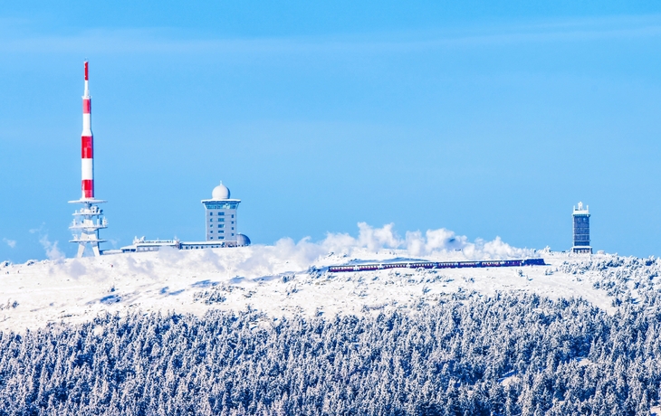 Brockenbahn im Winter
