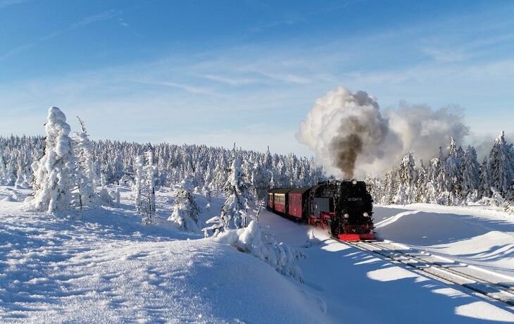 Brockenbahn im Winter