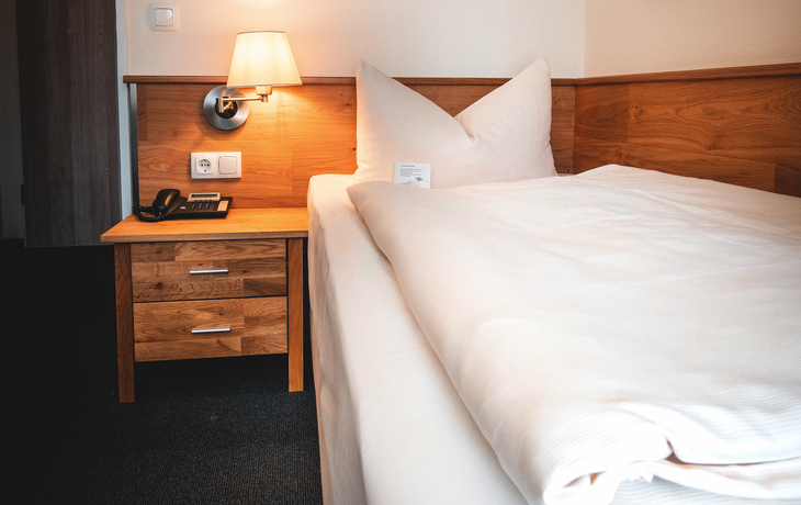 Beispiel Einzelzimmer im Hotel Gersfelder Hof, Rhön