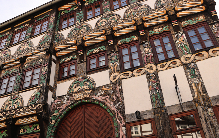 Fachwerkhaus der Weserrenaissance - Haus Horstkotte in Höxter 