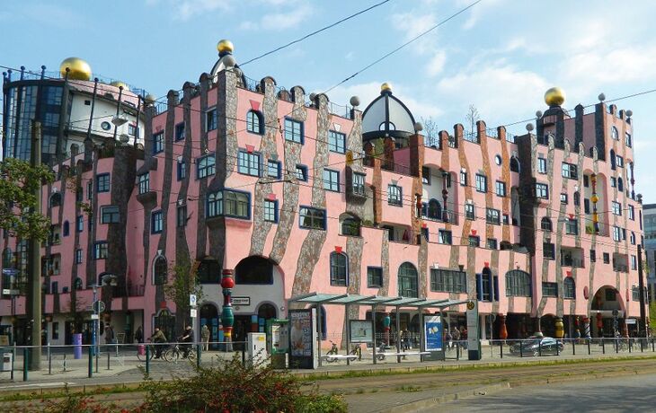 Hundertwasserhaus in Magdeburg
