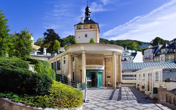 Schlossquelle im Kurort Karlsbad